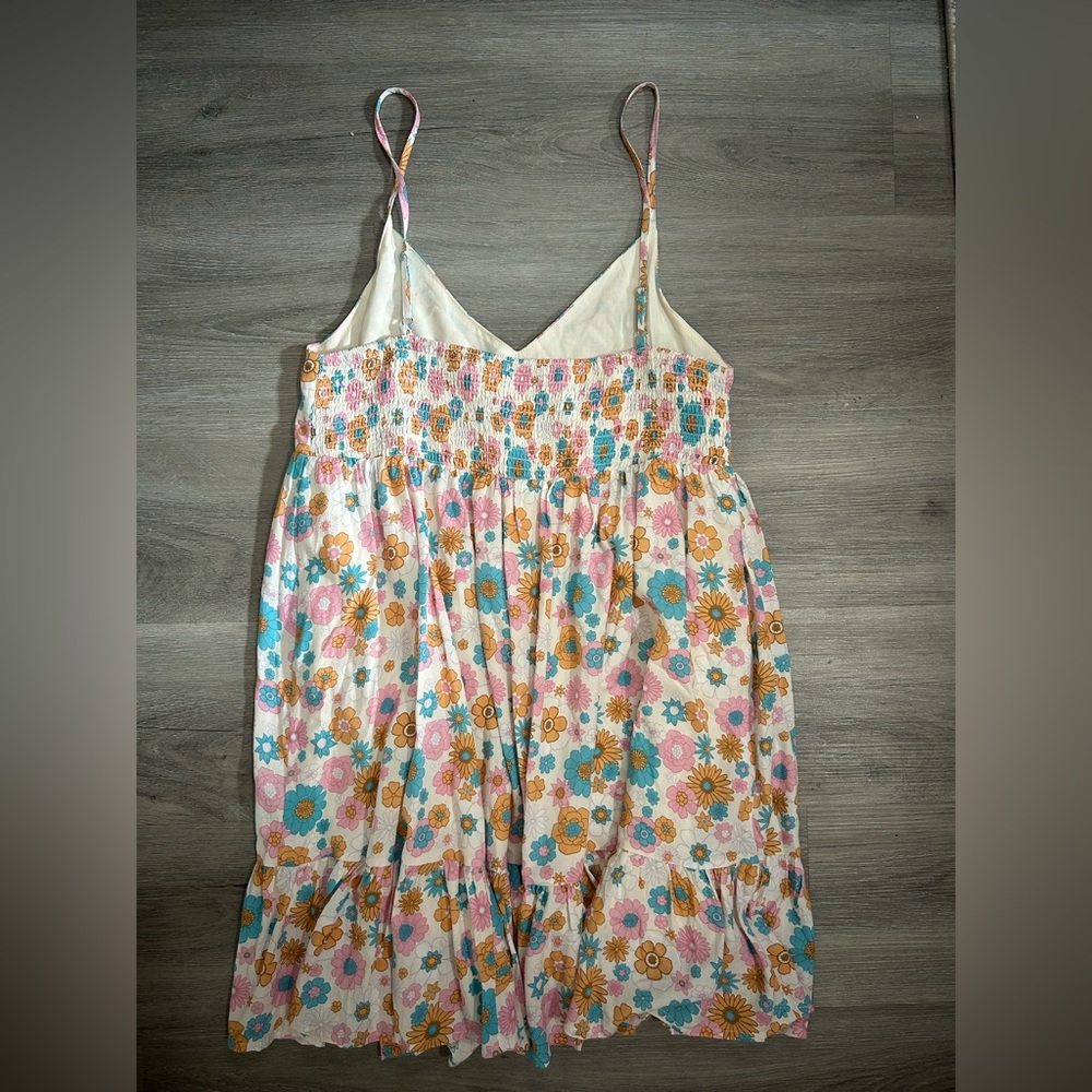 Pink Lily Keep Blooming Floral Dress in Size Medium - Picture 3 of 7